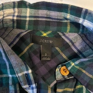 Woman’s jcrew flannel